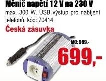 Měnič napětí HQ