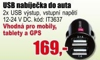 USB nabíječka do autozapalovače Connect It