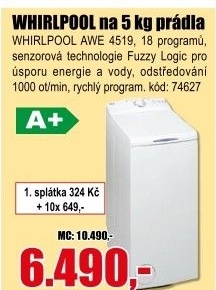 Pračka Whirlpool AWE 4519