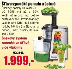 Odšťavňovač LO 7055 Concept