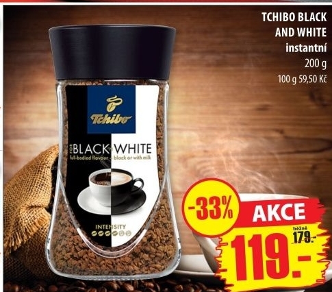 Instantní káva Tchibo Black'n White