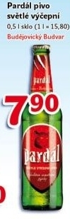 Pivo světlé výčepní 10° Pardál