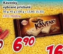 Oplatky Kávenky Sedita