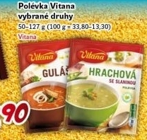 Instantní polévky Vitana
