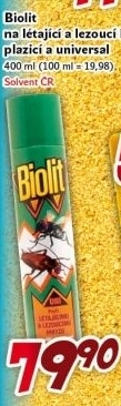 Přpravek proti létajícímu a lezoucímu hmyzu sprej Uni Biolit