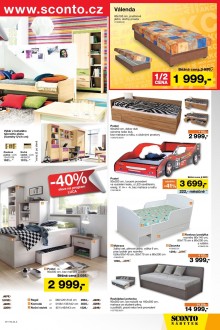 akční leták Sconto nábytek 20.7.2016-2.8.2016