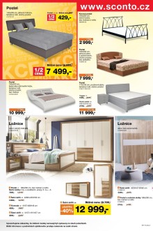 akční leták Sconto nábytek 20.7.2016-2.8.2016