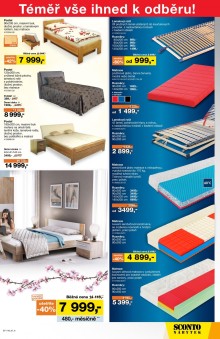 akční leták Sconto nábytek 20.7.2016-2.8.2016
