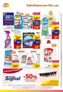 akční leták Teta drogerie 21.7.2016-30.7.2016