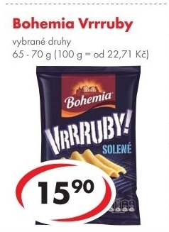 Chipsy Vrrruby Bohemia Chips