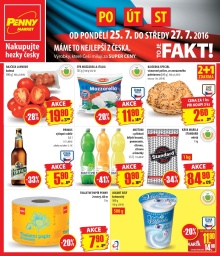 akční leták Penny Market 25.7.2016-27.7.2016