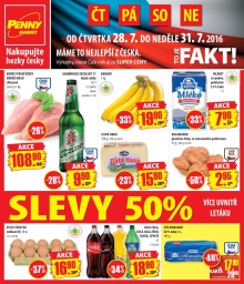 akční leták Penny Market 28.7.2016-31.7.2016