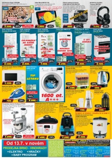 akční leták Elektro Spáčil 27.7.2016-9.8.2016