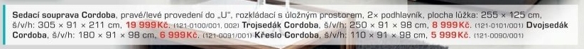 Cordoba - Křeslo ES (Soft černá)