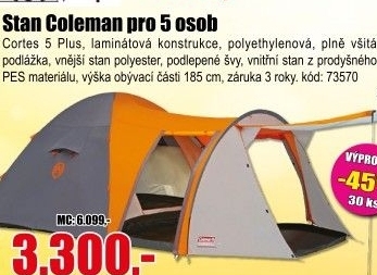 Stan Cortes 5 Plus Coleman