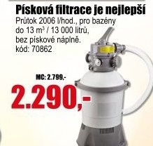 Písková filtrace Standard Bestway