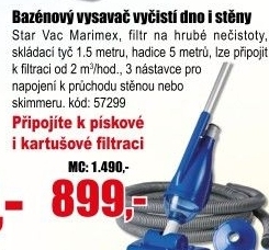 Bazénový vysavač Star Vac Marimex