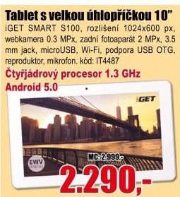 Tablet iGet Smart S100