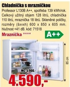 Chladnička Professor L130B