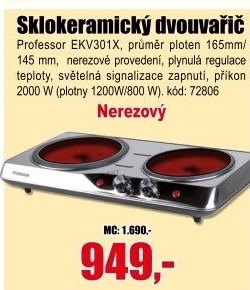 Vařič Professor EKV301X