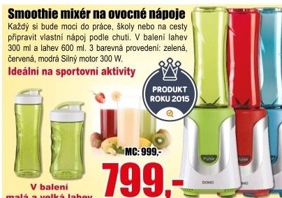 Mixér pro přípravu nápojů Domo