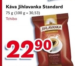 Mletá káva Standard Jihlavanka