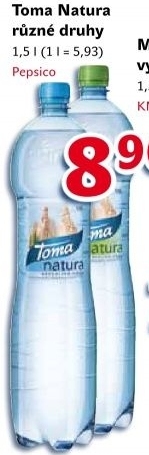 Přírodní voda Toma Natura