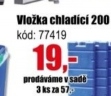 Náplně do chladicího boxu