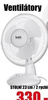 Stolní ventilátor Botti