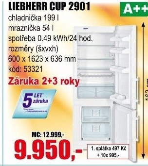 Kombinovaná chladnička Liebherr CUP 2901