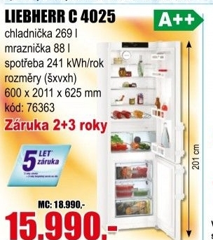 Kombinovaná chladnička Liebherr C 4025