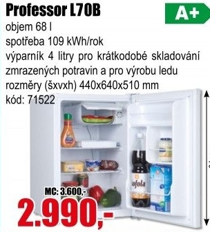 Chladnička Professor L70B