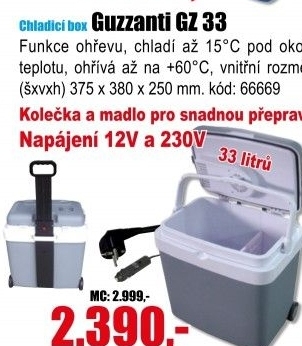 Box chladicí Guzzanti GZ 33