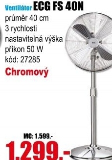 Ventilátor ECG FS 40N