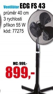 Ventilátor ECG FS 43