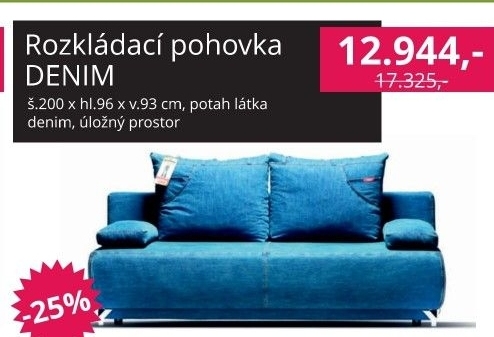 Pohovka Denim