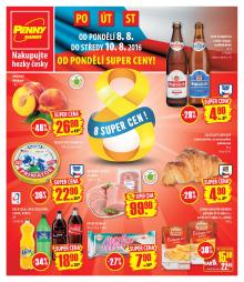 akční leták Penny Market 8.8.2016-10.8.2016