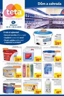 akční leták Teta drogerie 12.8.2016-28.8.2016