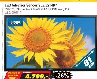 LED televizor Sencor SLE 3214M4 (81)