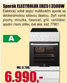Sporák Elektrolux EKC51350OW