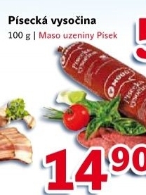 Salám Vysočina písecká Maso uzeniny Písek