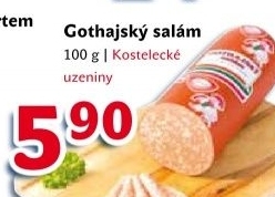 Salám Gothaj Kostelecké uzeniny