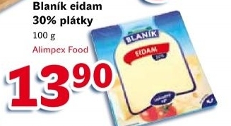 Sýr Eidam 30% Blaník