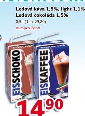 Ledová káva Eiskaffee