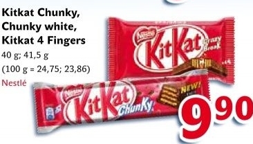 Tyčinka Chunky Kit Kat Nestlé