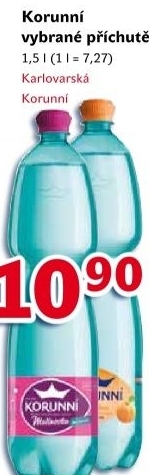 Voda ochucená Korunní