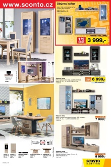 akční leták Sconto nábytek 17.8.2016-30.8.2016