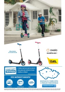 akční leták Decathlon 18.8.2016-18.9.2016
