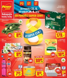 akční leták Penny Market 22.8.2016-24.8.2016