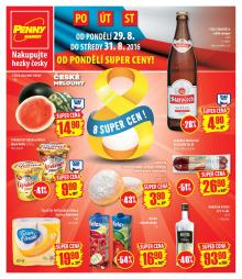 akční leták Penny Market 29.8.2016-31.8.2016